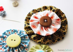 How to Make an Easy Fabric Yo-Yo