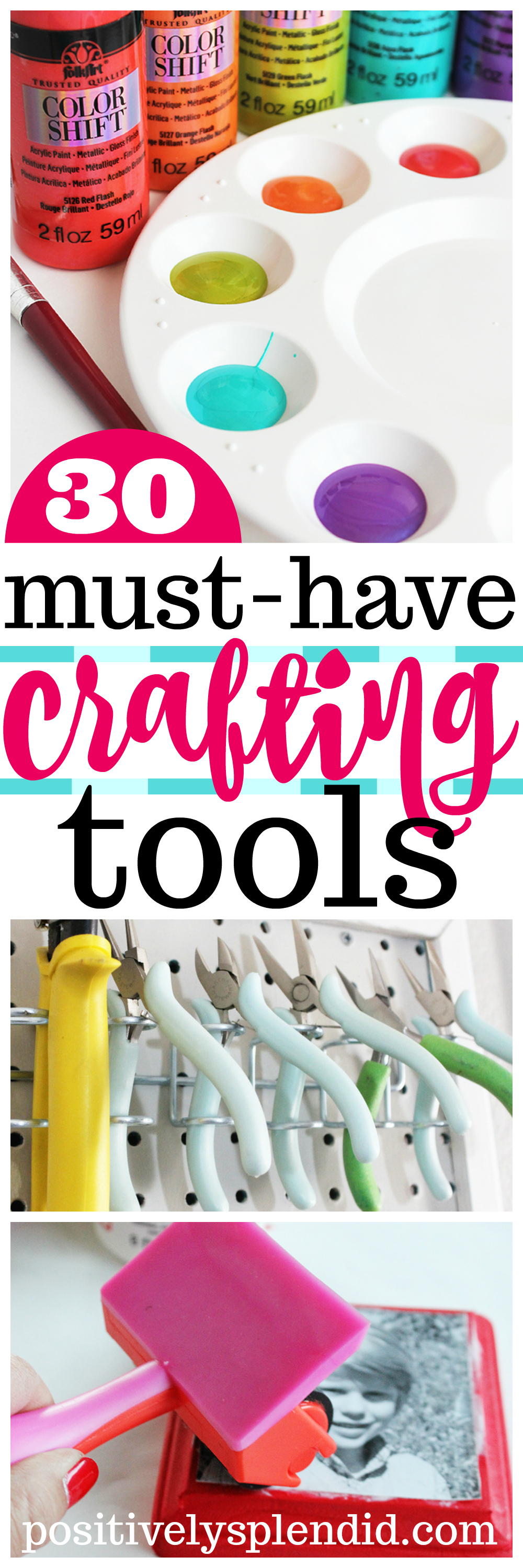 25 Must-have Crafting Supplies and Tools