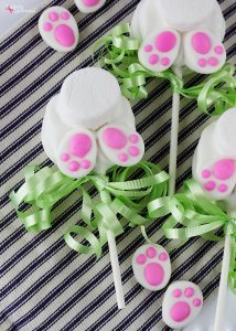 Easter Bunny Oreo Pops