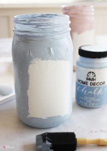 Polka Dotted Easter Mason Jar - So cute with a chocolate bunny inside!