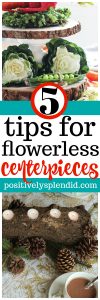 Flowerless Centerpiece Tips