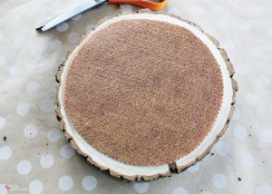 How to Make a Rustic Wood Cake Stand