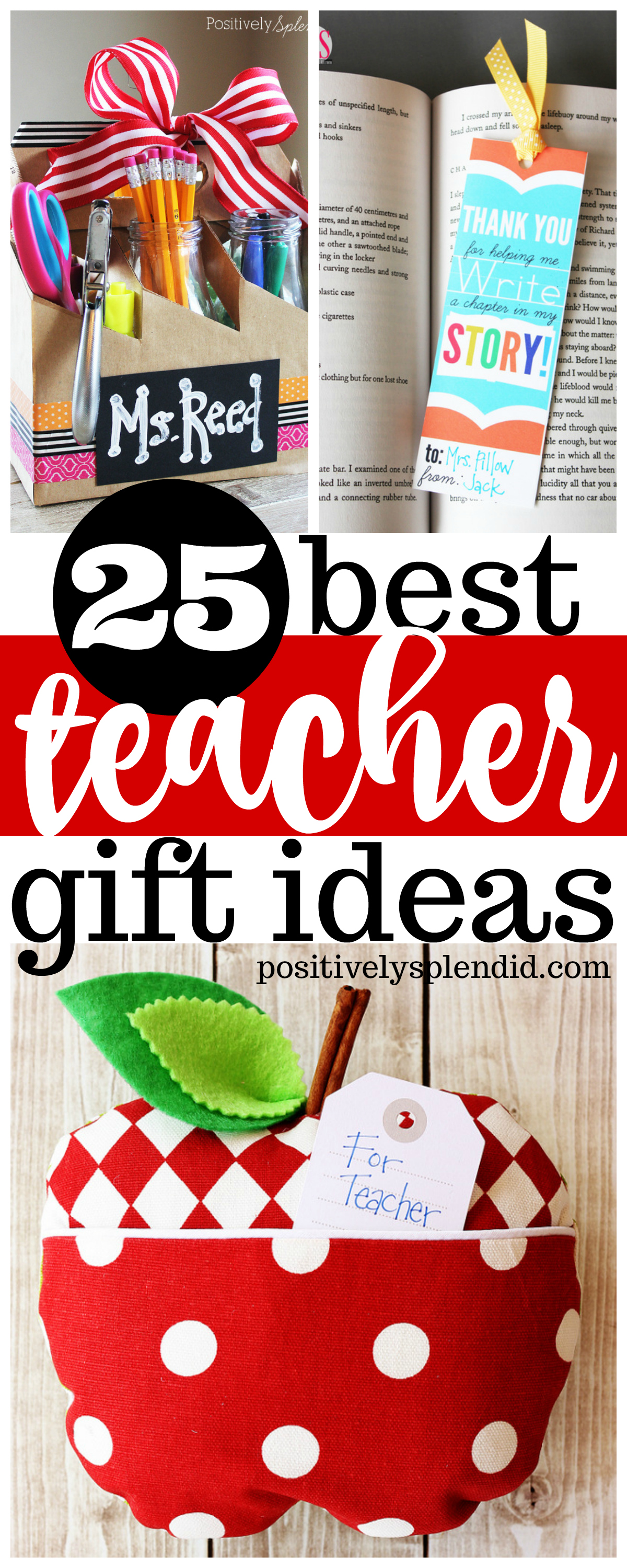 25 Best Teacher Gift Ideas Unique Handmade Ideas Teachers Will Love