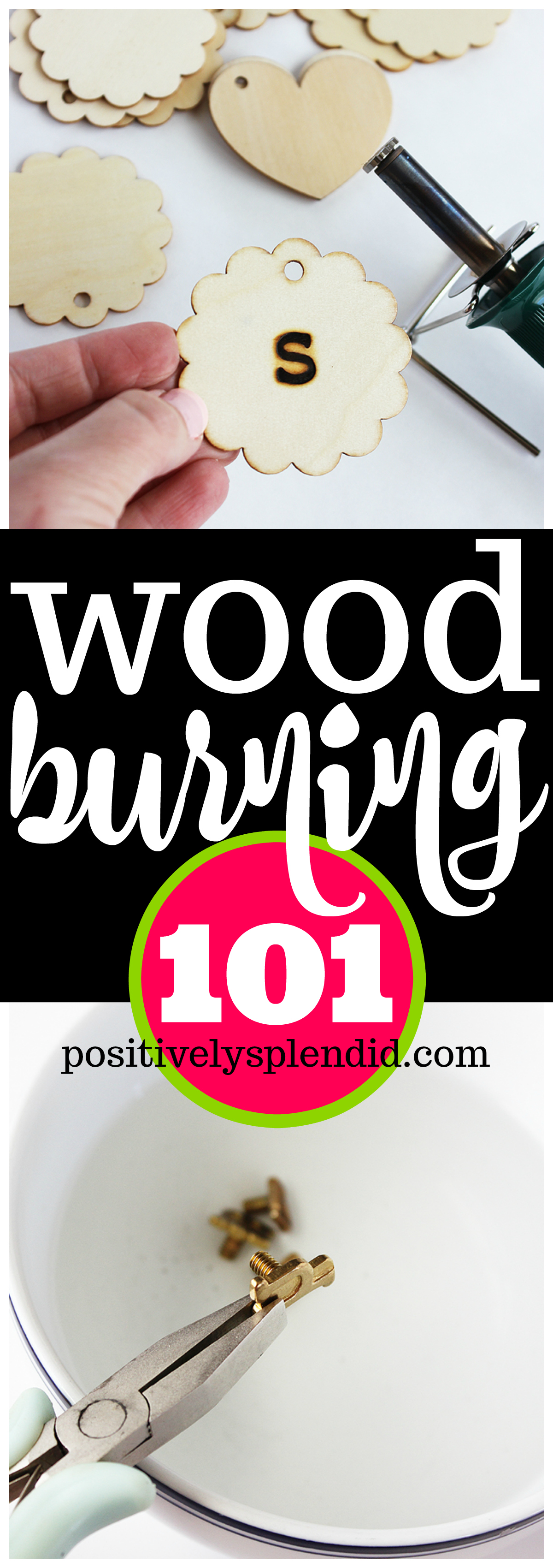 How to Wood Burn Letters  Templates and Freehand 