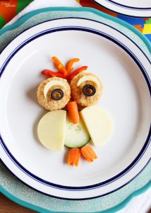 Owl Snack for Kids - A great idea for an owl themed party!