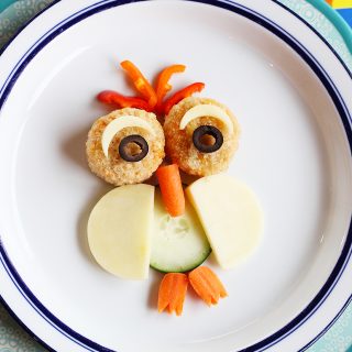 Owl Snack for Kids - A great idea for an owl themed party!