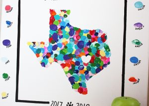 State Thumbprint Project for Kids