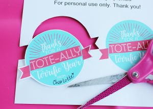 Teacher Appreciation Tote Printable