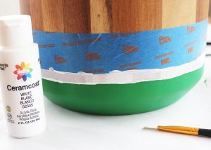 Watermelon Painted Bowl