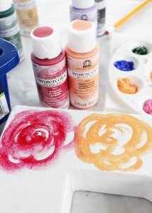 Easy Watercolor Roses