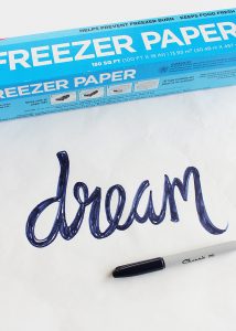 Freezer Paper Shirt
