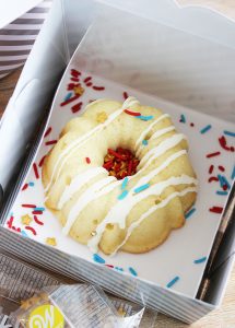Patriotic Mini Bundt Cake Gift
