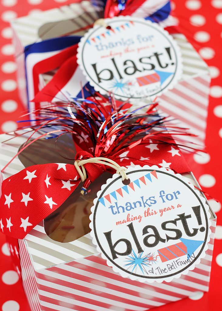 Patriotic Mini Bundt Cakes