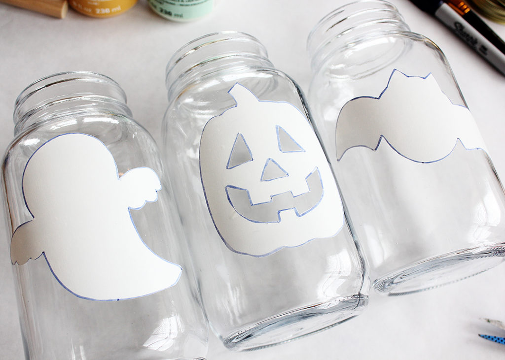 Halloween Mason Jars - Positively Splendid {Crafts, Sewing, Recipes and ...