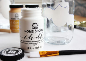 White Adirondack FolkArt Home Decor Chalk