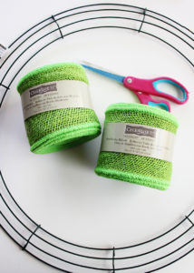 Burlap Wreath Supplies