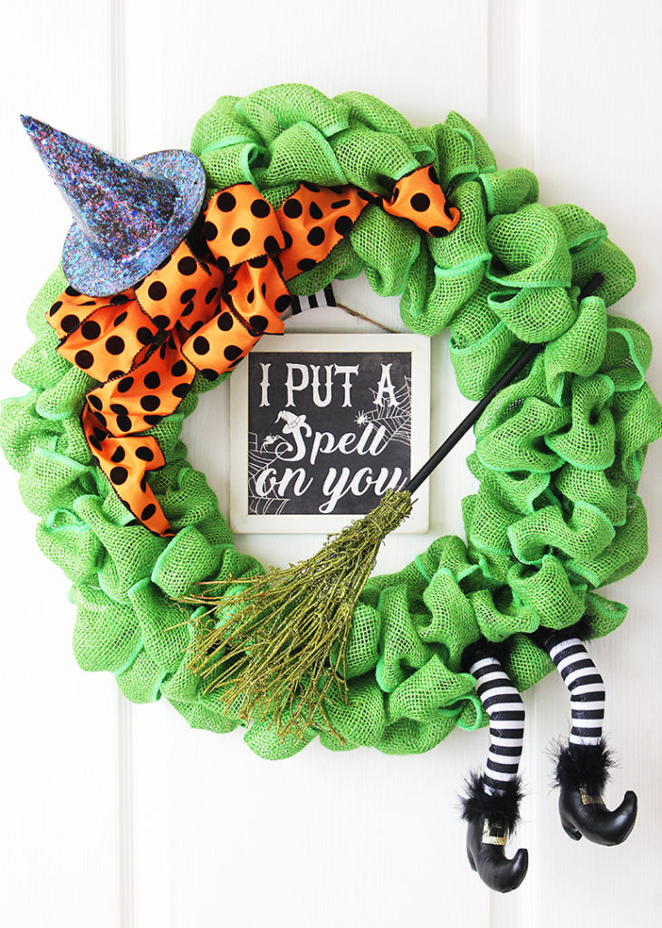 DIY Halloween Wreath