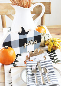 Easy Fall Tablescape