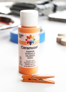 Painted Mini Clothespin