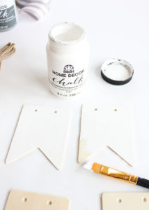 Painted Wood Banner