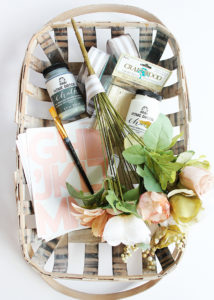 Tobacco Basket Wreath