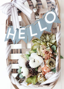 Tobacco Basket Wreath Tutorial