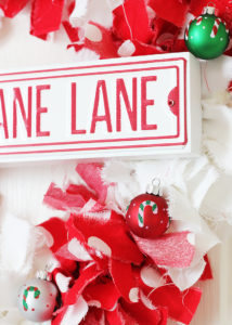 Christmas Rag Wreath
