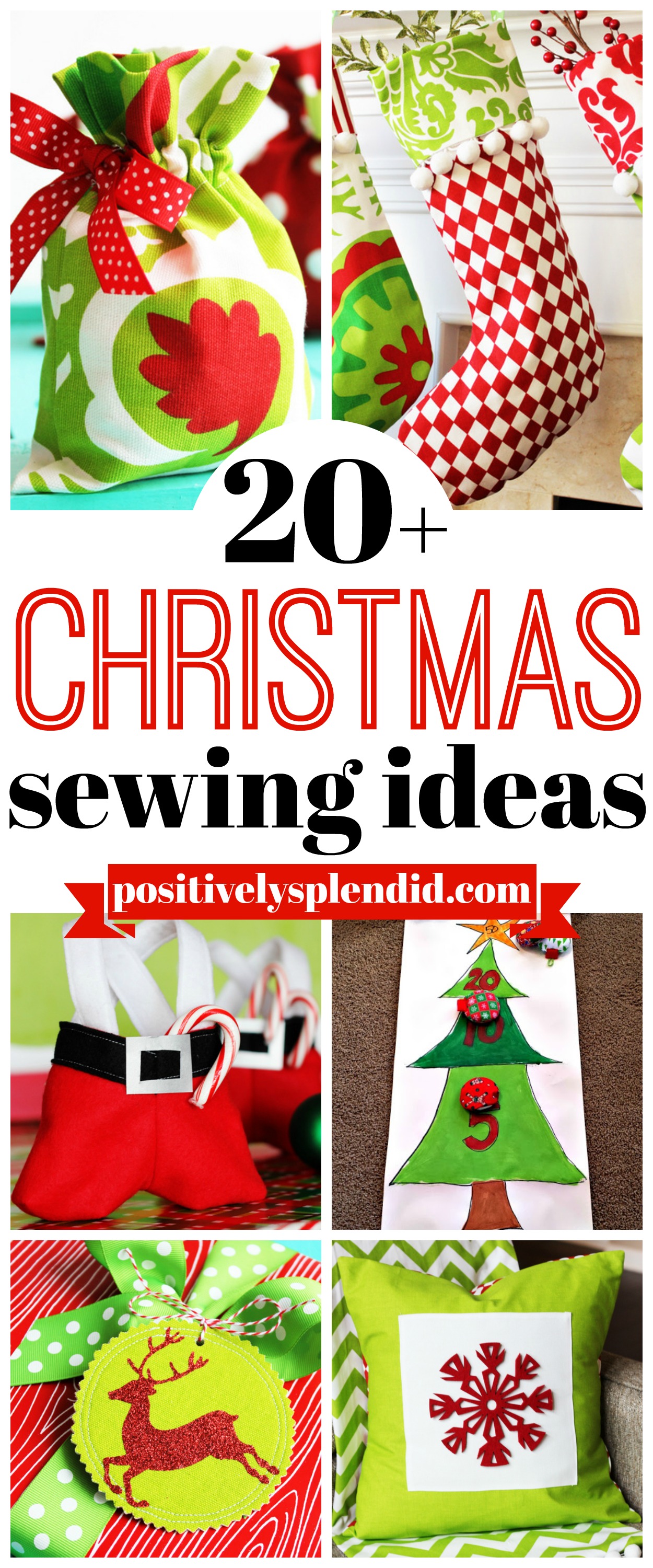 15+ Easy Christmas Sewing Projects - Easy Sewing For Beginners