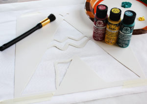 Teepee Stencil