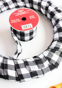 Buffalo Check Wreath