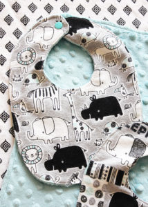 Flannel Baby Bib