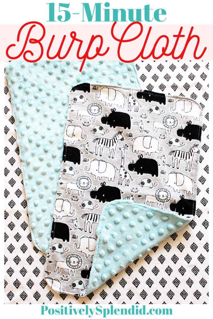 Easy Burp Cloth Pattern