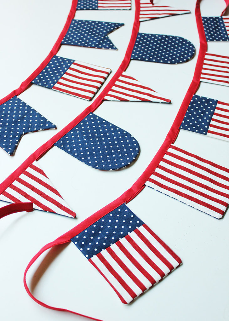 How to Sew a Fabric Bunting (5 Cute Styles!) Positively Splendid