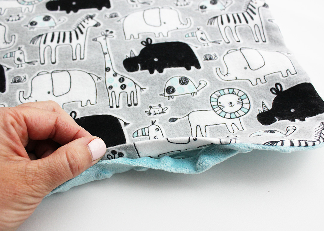 Press Burp Cloth Flat