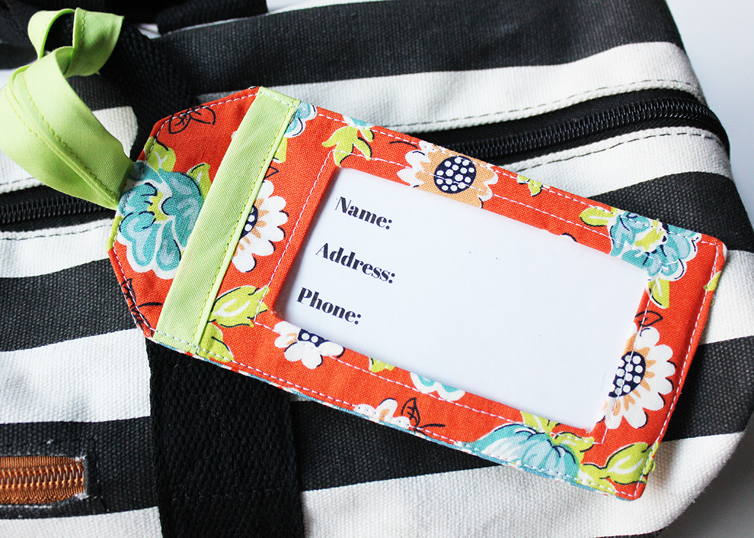 DIY Luggage Tag