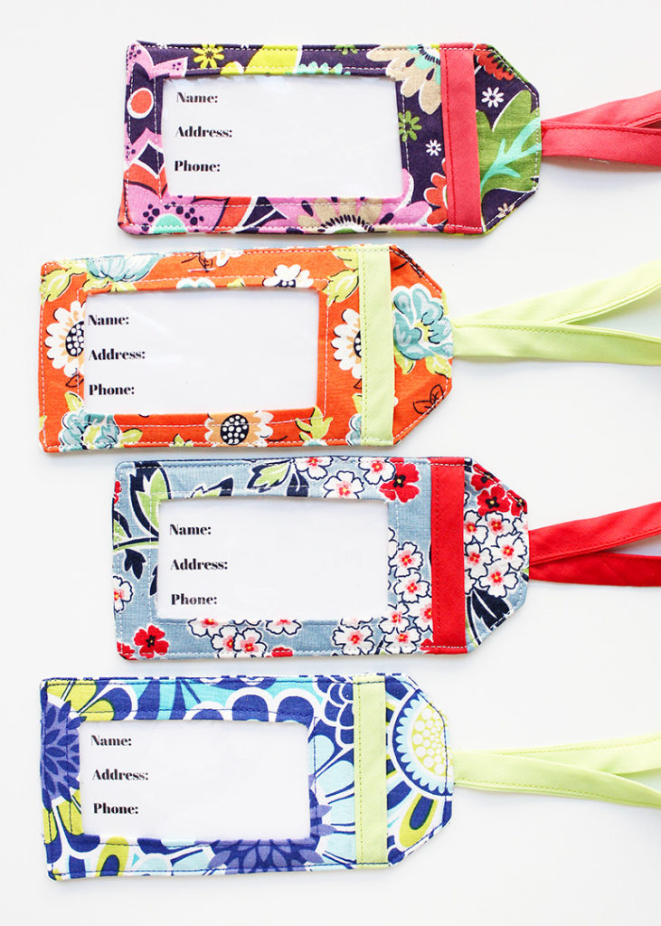 First Aid Kit Pattern How to Sew a Luggage Tag - Positively Splendid {Crafts, Sewing, Recipes ...
