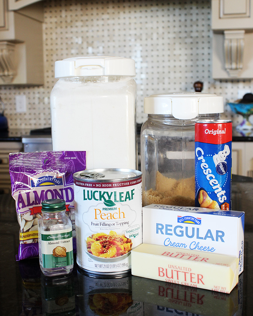 Peaches and Cream Bars Ingredients