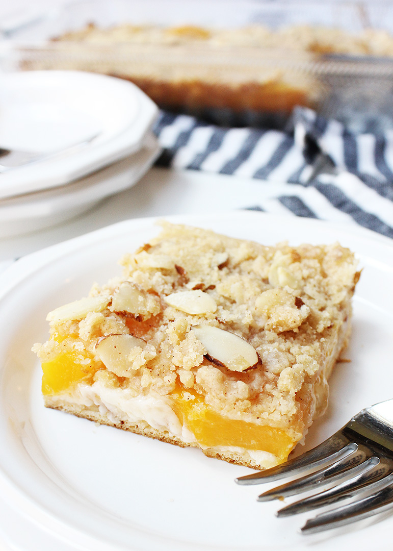 Peaches and Cream Bars