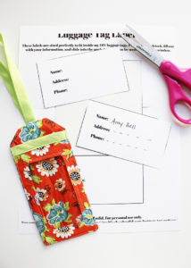 Print Luggage Tag Labels