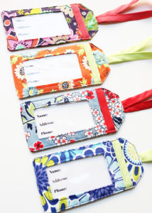 Sew Luggage Tags