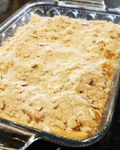 Top with Streusel