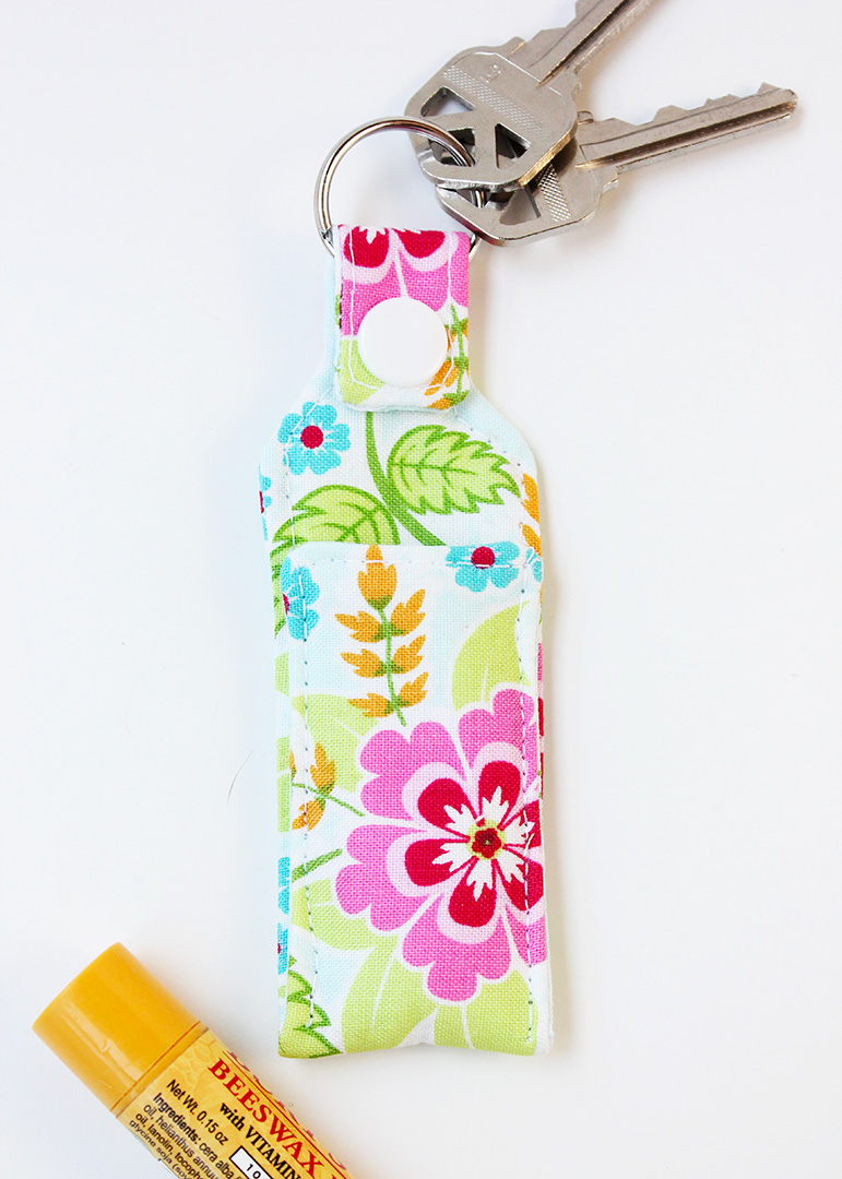 Chapstick Holder Keychain Pattern