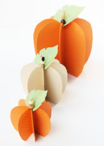 DIY Paper Pumpkins