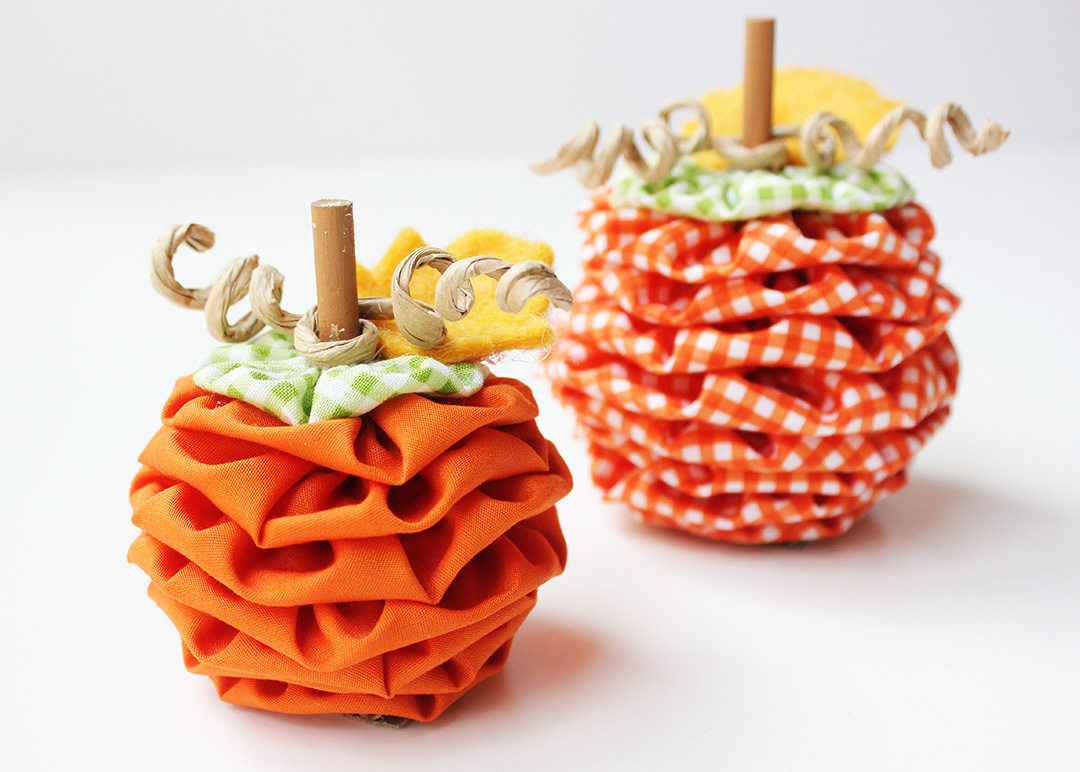 Fabric Pumpkins