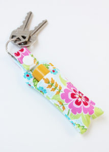 How to Sew a Chapstick Holder Keychain