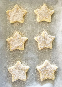 Sprinkle Cookies with Cinnamon Sugar