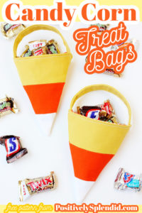 Candy Corn Treat Bags Title