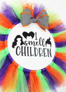 Hocus Pocus Tulle Wreath