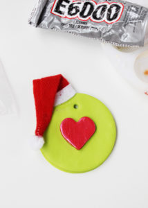 Attach Santa Hat and Heart