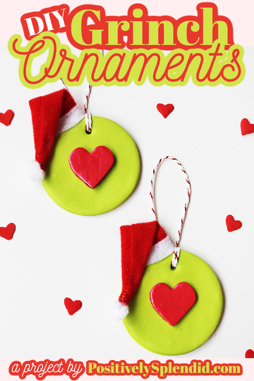 How to Make Grinch Ornaments